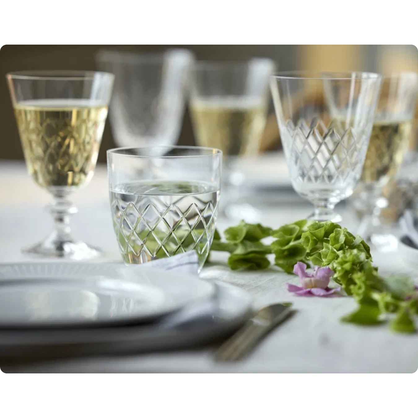 Lyngby Glas Eaton Hvidvinsglas